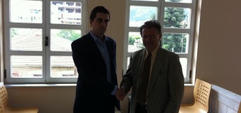 Επίσκεψη Χρίστου Δήμα στο Περιφερειακό Συμβούλιο Πελοποννήσου και συνάντηση με τον Αντιπεριφερειάρχη κ. Απόστολο Παπαφωτίου