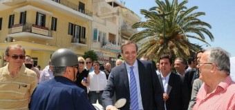 Επίσκεψη πρόεδρου της ΝΔ κ. Αντώνη Σαμαρά στην Κορινθία