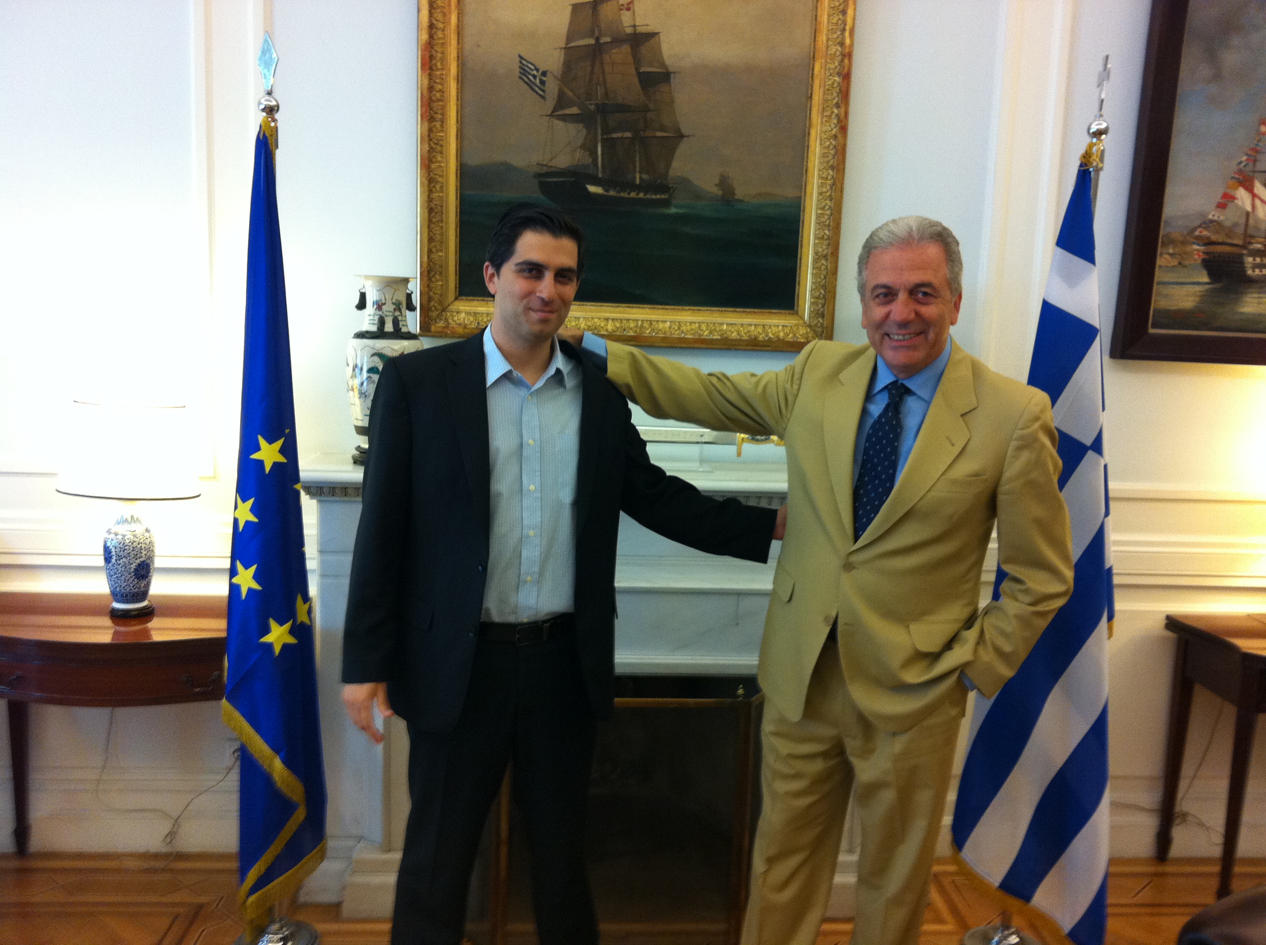 Συνάντηση Χρίστου Δήμα με τον ΥΠΕΞ κ. Δημήτρη Αβραμόπουλο