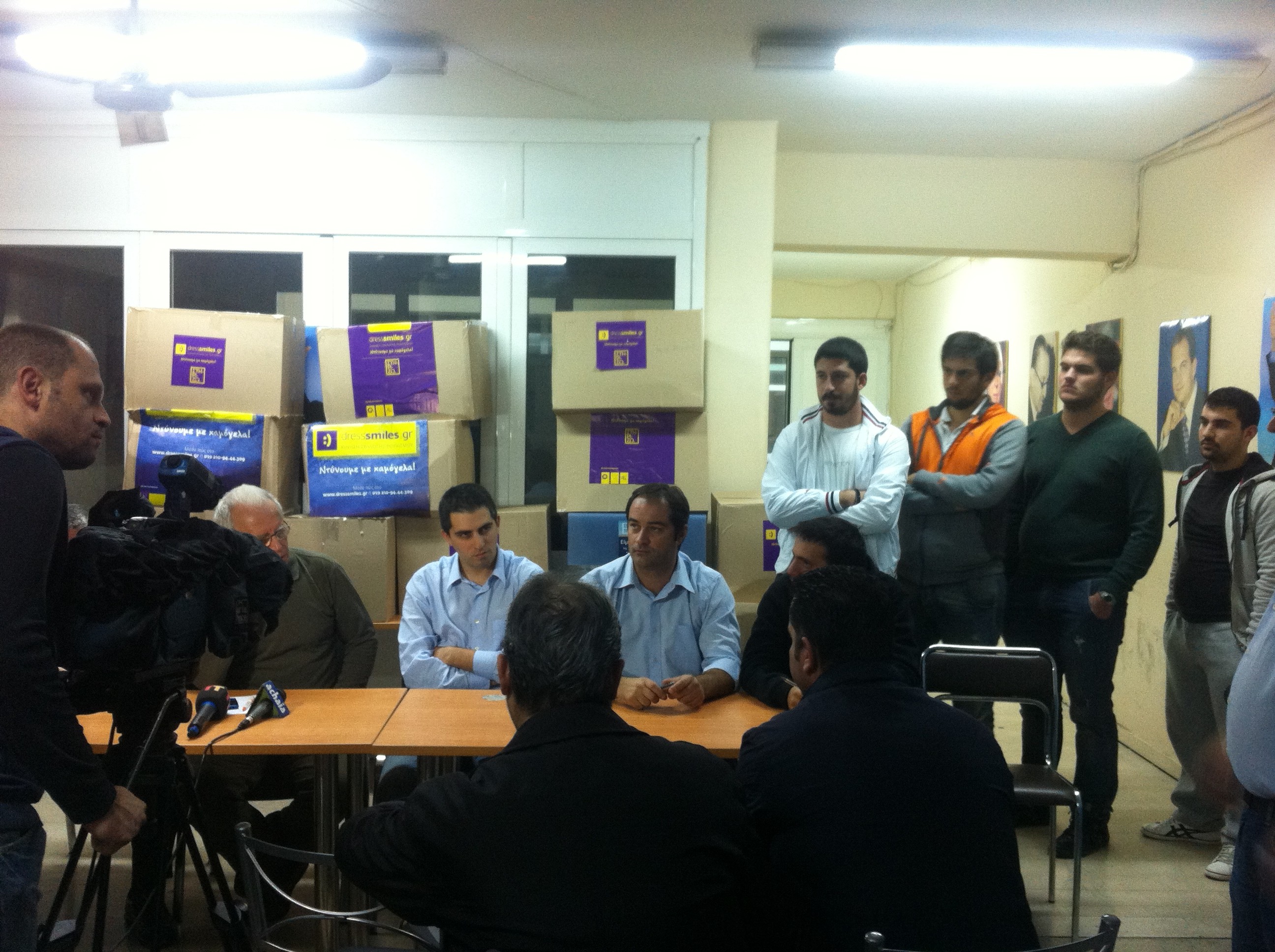 «Στηρίζω» στην Πάτρα ο Χρίστος Δήμας