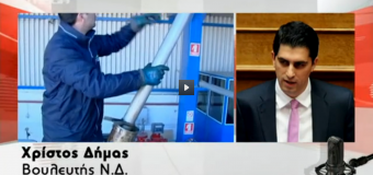 Ερώτηση για την μείωση στον ειδικό φόρο κατανάλωσης του πετρελαίου θέρμανσης (video)