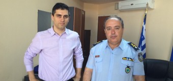 Συνάντηση με τον Διοικητή της Α.Δ. Κορινθίας