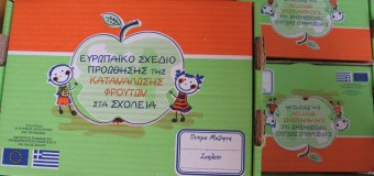Ερώτηση για τους λόγους ματαίωσης του προγράμματος «Φρούτα στα σχολεία»