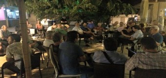 Συζήτηση με κατοίκους στο Σπαθοβούνι για τα προβλήματα της περιοχής και στο Δημαρχείο Λουτρακίου – Περαχώρας – Αγίων Θεοδώρων για το Ράλλυ Ακρόπολις