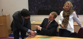 Συνάντηση με τον Πρωθυπουργό της Ιρλανδίας Enda Kenny και επίσκεψη στα γραφεία της Google στο Δουβλίνο