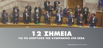 12 σημεία για την πορεία εκτέλεσης του ΕΣΠΑ