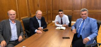 Δελτίο Τύπου | Συνάντηση Δήμα-Καλλίρη-Νανόπουλου για το φυσικό αέριο στην Κόρινθο.